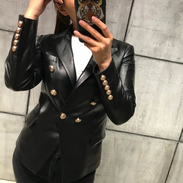 lady genuine leather jacket women real leather jacket 201030, Black
lady genuine leather jacket women real leather jacket 201030, Black