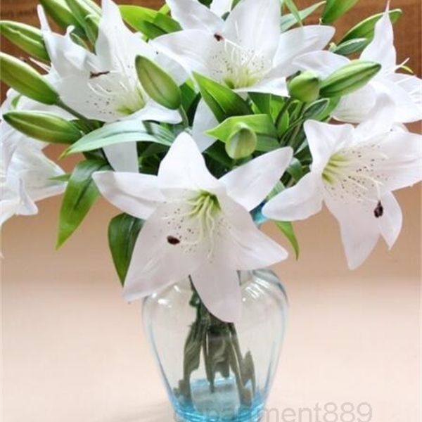 new design artificial flowers real touch lily short stem wedding party home decoration table centrepiece white yellow pink fuchsia
new design artificial flowers real touch lily short stem wedding party home decoration table centrepiece white yellow pink fuchsia