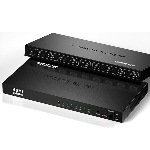 1 in 8 out splitter audio video distributor box support full hd 3d & 4k x 2k compatible for projector hdtv stb dvd ps4 xbox
1 in 8 out splitter audio video distributor box support full hd 3d & 4k x 2k compatible for projector hdtv stb dvd ps4 xbox
