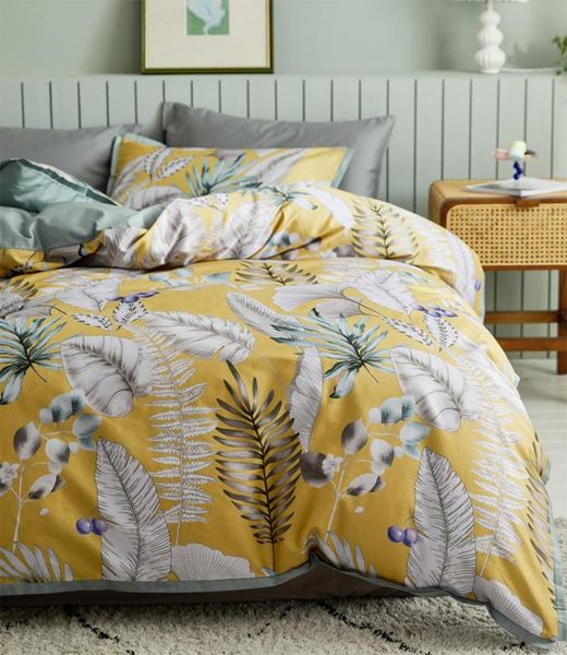 fashion yellow pastoral bedding set,full king 60s cotton unusual double home textile bed sheet pillow case duvet cover
fashion yellow pastoral bedding set,full king 60s cotton unusual double home textile bed sheet pillow case duvet cover