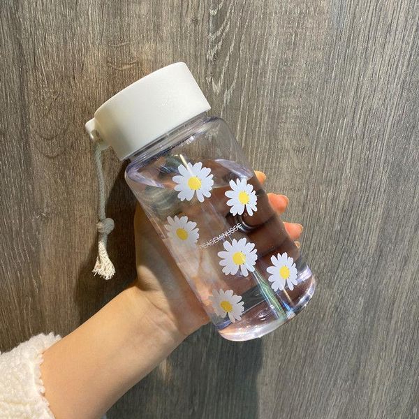 new small daisy transparent plastic water bottles 500ml creative frosted water bottle with portable rope travel tea cup hh9-3680
new small daisy transparent plastic water bottles 500ml creative frosted water bottle with portable rope travel tea cup hh9-3680