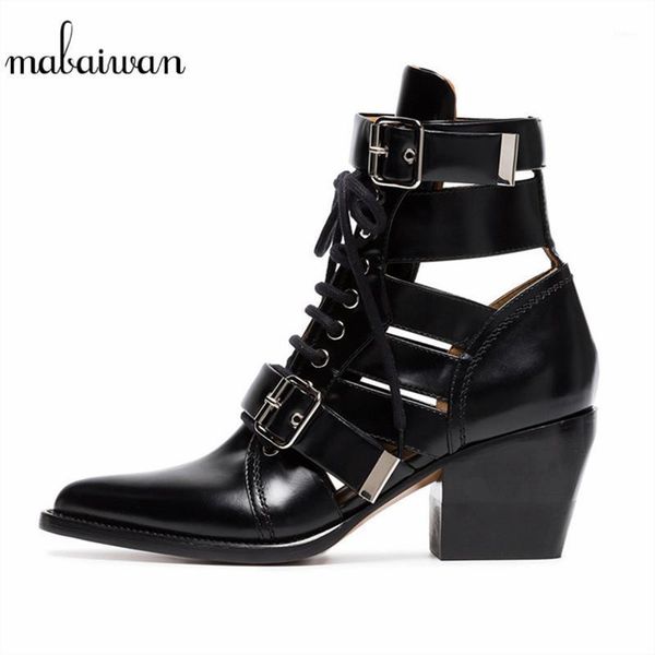 mabaiwan brand new design black leather summer boots woman's shoes pointed toe high heels ankle boots buckle lace up women1
mabaiwan brand new design black leather summer boots woman's shoes pointed toe high heels ankle boots buckle lace up women1