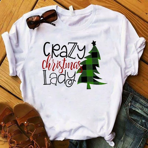 women crazy plaid tree cute new year ladies merry christmas womens clothing clothes female graphic t shirt t-shirts, White
women crazy plaid tree cute new year ladies merry christmas womens clothing clothes female graphic t shirt t-shirts, White