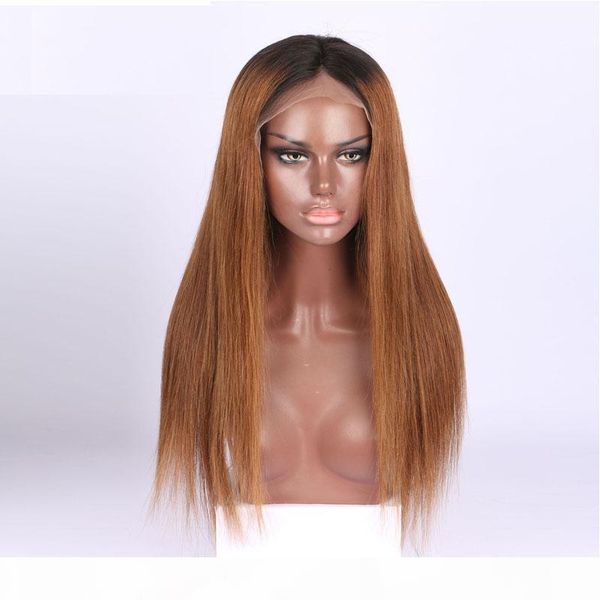 150 density brazilian ombre honey blonde color 1b 27 thick glueless full lace human hair wigs straight lace front wig for black women, Black;brown
150 density brazilian ombre honey blonde color 1b 27 thick glueless full lace human hair wigs straight lace front wig for black women, Black;brown