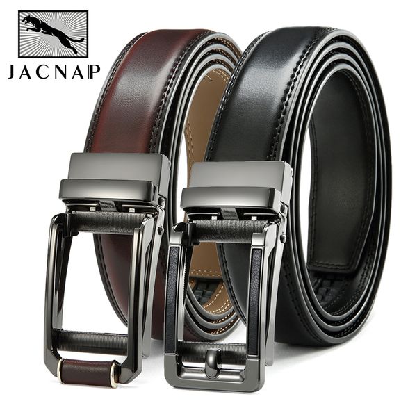 jacnaip ratchet leather mens belt cowhide jeans multicolor automatic adjustable belts metal buckle belts for men 201120, Black;brown
jacnaip ratchet leather mens belt cowhide jeans multicolor automatic adjustable belts metal buckle belts for men 201120, Black;brown