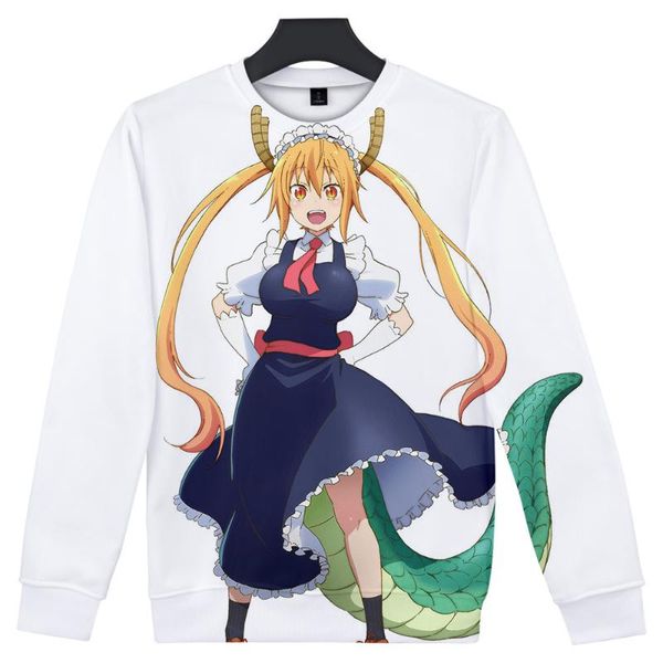miss kobayashi's dragon maid cosplay toru kannakamui 3d print anime peripheral round collar long sleeves pullover, Black
miss kobayashi's dragon maid cosplay toru kannakamui 3d print anime peripheral round collar long sleeves pullover, Black