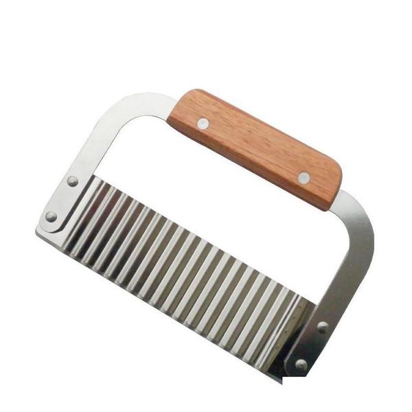 hardwood handle stainless steel crinkle wax vegetable potato soap cutter wavy slicer chopper jllkxx homeindustry
hardwood handle stainless steel crinkle wax vegetable potato soap cutter wavy slicer chopper jllkxx homeindustry