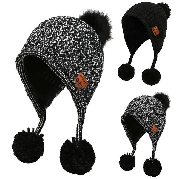 winter knitted hat warm soft beanie wireless bluetooth hat cap headset headphone speaker mic skullies warm hats for women, Blue;gray
winter knitted hat warm soft beanie wireless bluetooth hat cap headset headphone speaker mic skullies warm hats for women, Blue;gray