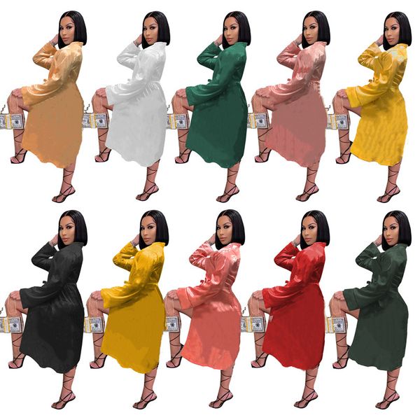women fashion sleepwear 2xl night-robe fall mini long sleeve sleeplounge bandage night club home dresses loose clothes 4282, White
women fashion sleepwear 2xl night-robe fall mini long sleeve sleeplounge bandage night club home dresses loose clothes 4282, White