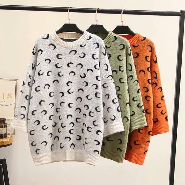 plus size casual essential sweaters 2019 autumn women fashion loose moon knitting pullovers t52-98401, White;black
plus size casual essential sweaters 2019 autumn women fashion loose moon knitting pullovers t52-98401, White;black