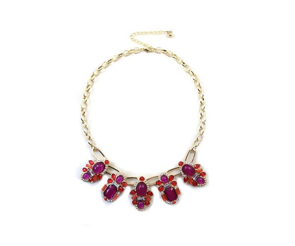 pendant necklaces design vintage gold color alloy inlaid artificial gemstones necklace for women, Silver
pendant necklaces design vintage gold color alloy inlaid artificial gemstones necklace for women, Silver