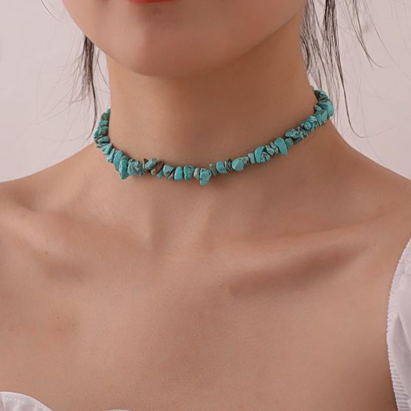 chokers bohemian ethnic style green stone beads choker necklaces for women vintage geometric clavicle necklace jewelry gift, Golden;silver
chokers bohemian ethnic style green stone beads choker necklaces for women vintage geometric clavicle necklace jewelry gift, Golden;silver