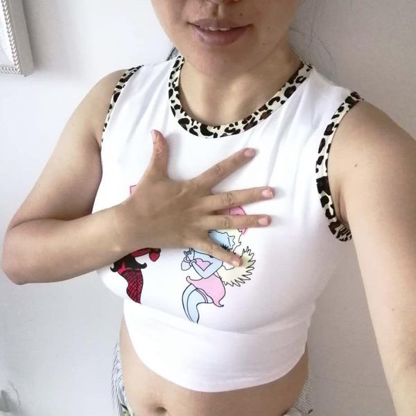 leopard sleeveless tank women y2k white cotton casual summer crop for women 2020 female camis
leopard sleeveless tank women y2k white cotton casual summer crop for women 2020 female camis