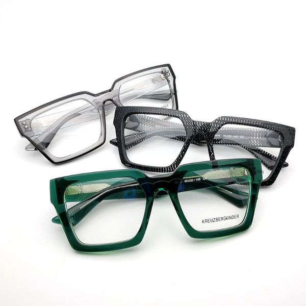 2020 green acetate strong eyewear sell from optical factory only eyeglasses for men woman for stock, Black
2020 green acetate strong eyewear sell from optical factory only eyeglasses for men woman for stock, Black