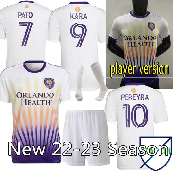 mls 22 23 orlando sc soccer jerseys city 2022 2023 jansson pato kara pereyra f.torres perea football shirts home away uniform men full set s, Black;yellow
mls 22 23 orlando sc soccer jerseys city 2022 2023 jansson pato kara pereyra f.torres perea football shirts home away uniform men full set s, Black;yellow