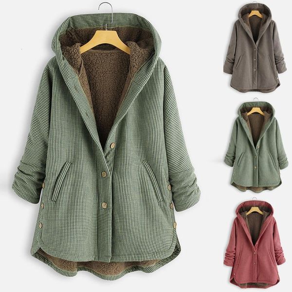5xl plus size plaid flannel coat for women hoodie loose outwear winter warm women vintage asymmetrical plaid hooded coat #15, Black
5xl plus size plaid flannel coat for women hoodie loose outwear winter warm women vintage asymmetrical plaid hooded coat #15, Black