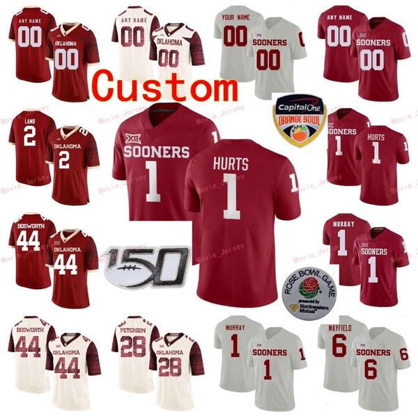 stitched custom 8 trejan bridges 84 lee morris 9 kenneth murray jr. oklahoma sooners college men women youth jersey, Black
stitched custom 8 trejan bridges 84 lee morris 9 kenneth murray jr. oklahoma sooners college men women youth jersey, Black