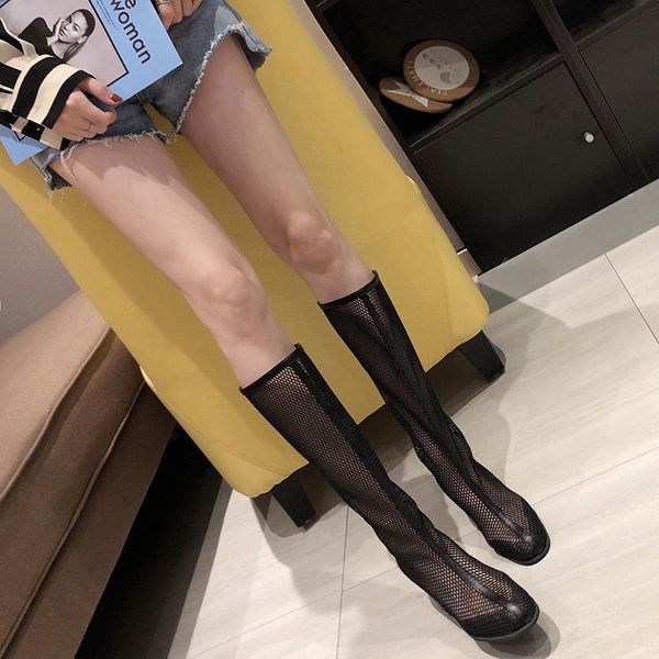 women's boots 2020 summer openwork mesh high-trend fashion with casual, Black
women's boots 2020 summer openwork mesh high-trend fashion with casual, Black