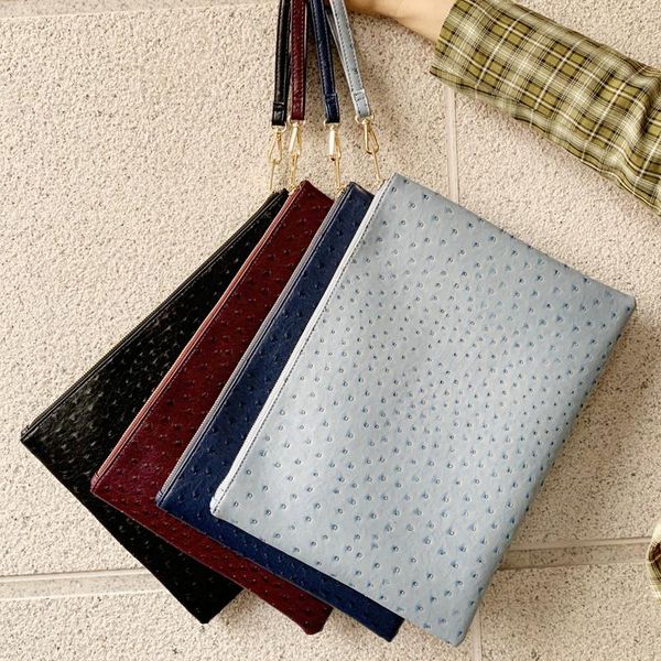clutch bags women large leather pouch crocodile ostrich envelope wristlet bag fashion python lapfor macbook
clutch bags women large leather pouch crocodile ostrich envelope wristlet bag fashion python lapfor macbook