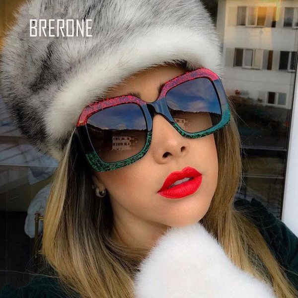 sunglasses brerone oversized big square women 2021 est designer red green black sun glasses female vintage shade, White;black
sunglasses brerone oversized big square women 2021 est designer red green black sun glasses female vintage shade, White;black