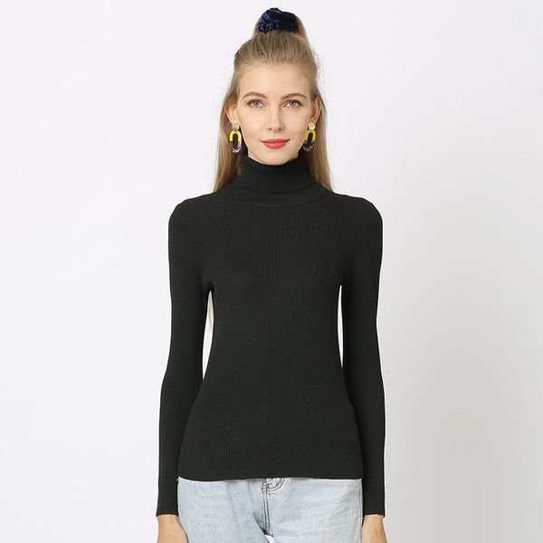 women's sweaters 2021 autumn winter sweater women knitted ribbed pullover long sleeve turtleneck slim jumper soft warm pull femme big 4, White;black
women's sweaters 2021 autumn winter sweater women knitted ribbed pullover long sleeve turtleneck slim jumper soft warm pull femme big 4, White;black