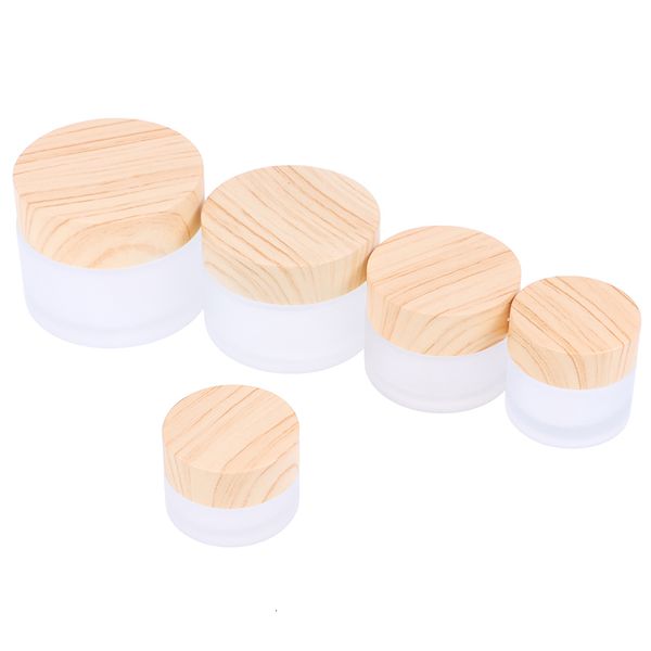 eye frosted glass cream jar skin jars care pot refillable bottle cosmetic container with wood grain lid 5g 10g 15g 30g 5qxbt
eye frosted glass cream jar skin jars care pot refillable bottle cosmetic container with wood grain lid 5g 10g 15g 30g 5qxbt