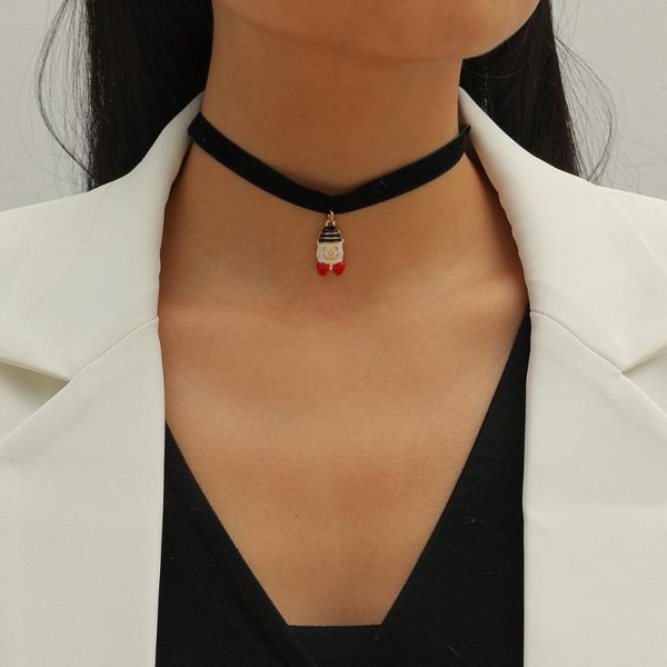 chains classic merry christmas gift black velvet necklace pendants lovely snowman bow jewelry for women and girl, Silver
chains classic merry christmas gift black velvet necklace pendants lovely snowman bow jewelry for women and girl, Silver
