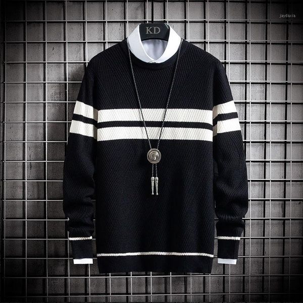 2020 new winter men's knitted sweater thick warm slim fit knittwear long sleeve round neck pullover jumper christmas sweaters1, White;black
2020 new winter men's knitted sweater thick warm slim fit knittwear long sleeve round neck pullover jumper christmas sweaters1, White;black
