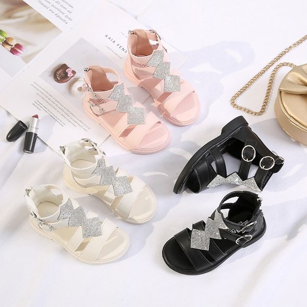 girls sandals soft bottom little summer new children's high roman baby princess crystal beach shoes d01222 y200619, Black;red
girls sandals soft bottom little summer new children's high roman baby princess crystal beach shoes d01222 y200619, Black;red