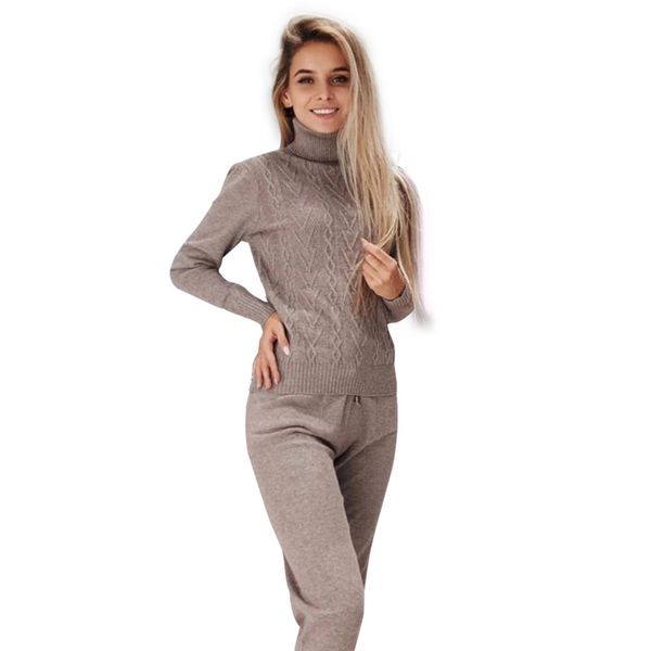 mvgirlru women's tracksuit suits twisted knitted sets turtleneck pull femme and pant two piece outfits female lj201120, White
mvgirlru women's tracksuit suits twisted knitted sets turtleneck pull femme and pant two piece outfits female lj201120, White