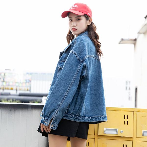 women's jackets denim jacket 2021 woman streetwear spring jeans and coats for women chaqueta mujer gszj2533 yy149, Black;brown
women's jackets denim jacket 2021 woman streetwear spring jeans and coats for women chaqueta mujer gszj2533 yy149, Black;brown