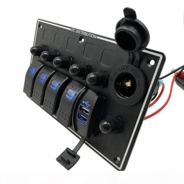 5 gang marine boat circuit breaker toggle switch panel with power socket dual usb port for car boat rv truck1
5 gang marine boat circuit breaker toggle switch panel with power socket dual usb port for car boat rv truck1