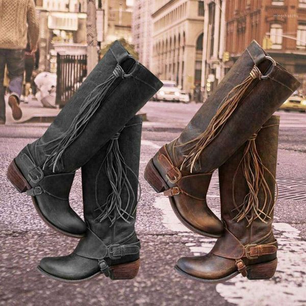 womens long boots pu leather shoes knee length tassel low heels high bootie vintage -opk1, Black
womens long boots pu leather shoes knee length tassel low heels high bootie vintage -opk1, Black
