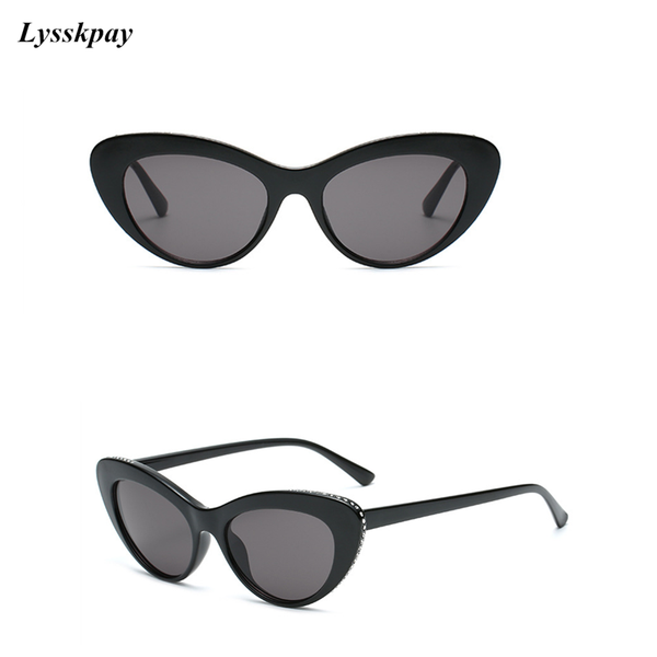 sunglasses cat eye women men vintage gradient glasses retro sun shade fashion female eyewear plastic frame clear lens, White;black
sunglasses cat eye women men vintage gradient glasses retro sun shade fashion female eyewear plastic frame clear lens, White;black