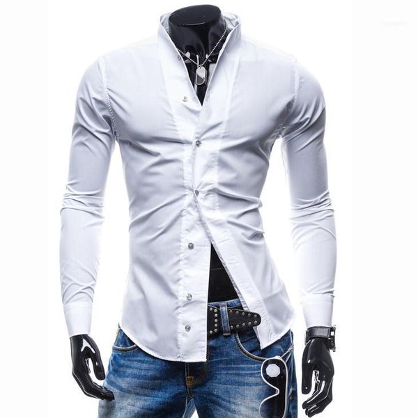 new 2018 fashion spring autumn solid stand-up collar slim fit casual mens clothing wedding tuxedo shirts11, White;black
new 2018 fashion spring autumn solid stand-up collar slim fit casual mens clothing wedding tuxedo shirts11, White;black