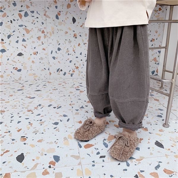 autumn 2020 kids children fashion loose harem pants boys and girls casual all-match trousers lj201019, Blue
autumn 2020 kids children fashion loose harem pants boys and girls casual all-match trousers lj201019, Blue