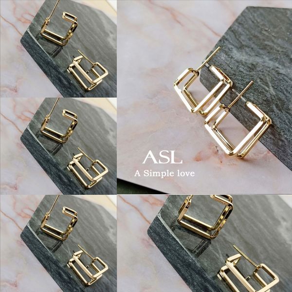 ih6h shippingeuropean and american trendy sweet geometric mixed color cushion cut earring mounting resin popular styles earring, Golden
ih6h shippingeuropean and american trendy sweet geometric mixed color cushion cut earring mounting resin popular styles earring, Golden