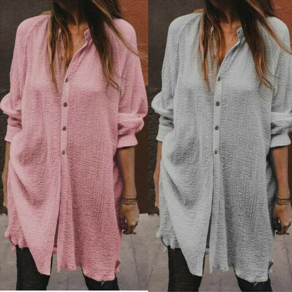 women plus size spring autumn long shirt lady girls fashion casual long sleeve tunic shirts blouse female party club loose solid, White
women plus size spring autumn long shirt lady girls fashion casual long sleeve tunic shirts blouse female party club loose solid, White