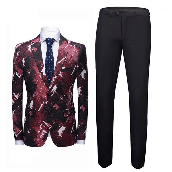 blazer+pant)2020 new men's suit dress wedding party texudo host clothing casual fashion printed slim men's suit 2 pcs1, White;black
blazer+pant)2020 new men's suit dress wedding party texudo host clothing casual fashion printed slim men's suit 2 pcs1, White;black