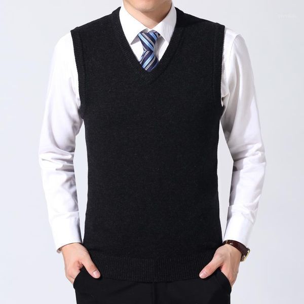 sweater vest mens classic solid color v neck sleeveless pullover male knitted vest warm mens sweaters business casual vests1, Black;white
sweater vest mens classic solid color v neck sleeveless pullover male knitted vest warm mens sweaters business casual vests1, Black;white