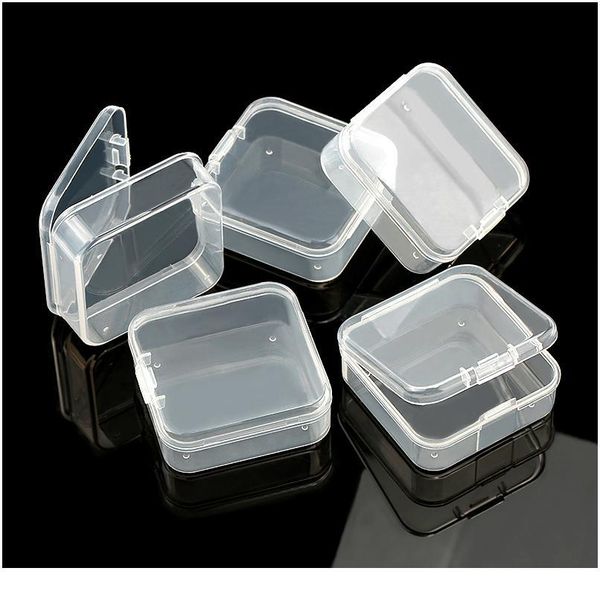 5.5x5.5x2.1cm square plastic storage box jewelry container transparent square box case container for jewelry beads qylyxm, Black;white
5.5x5.5x2.1cm square plastic storage box jewelry container transparent square box case container for jewelry beads qylyxm, Black;white