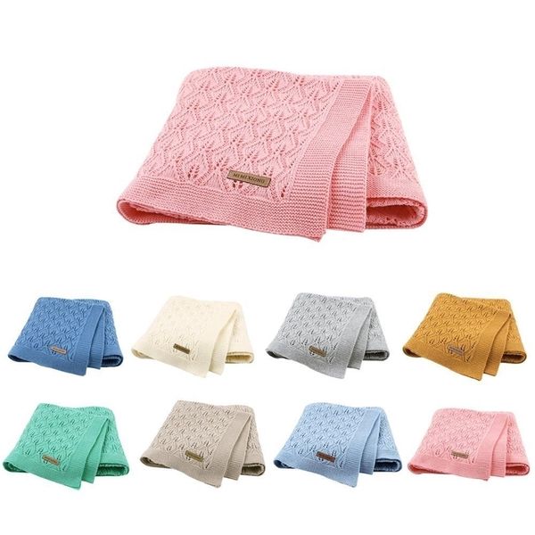 baby blankets knitted cotton solid color newborn bebes sleeping bed stroller blanket covers soft infantil swaddle wrap multi-use y200109
baby blankets knitted cotton solid color newborn bebes sleeping bed stroller blanket covers soft infantil swaddle wrap multi-use y200109
