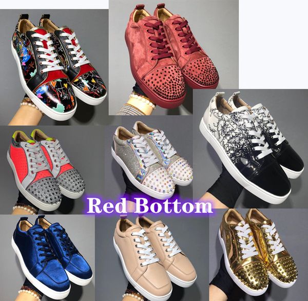 2021new designers sneakers red bottom shoes low cut suede spike shoes for men and women shoes party wedding crystal leather sneakers
2021new designers sneakers red bottom shoes low cut suede spike shoes for men and women shoes party wedding crystal leather sneakers