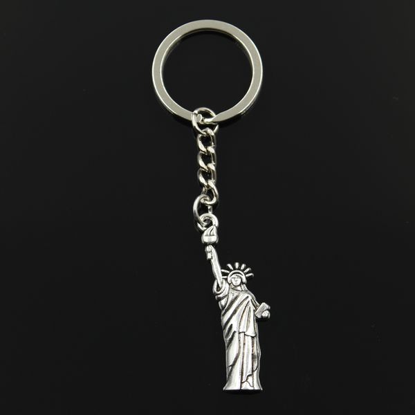 fashion 30mm key ring metal key chain keychain jewelry antique bronze silver color statue of liberty new york 49x14mm pendant
fashion 30mm key ring metal key chain keychain jewelry antique bronze silver color statue of liberty new york 49x14mm pendant
