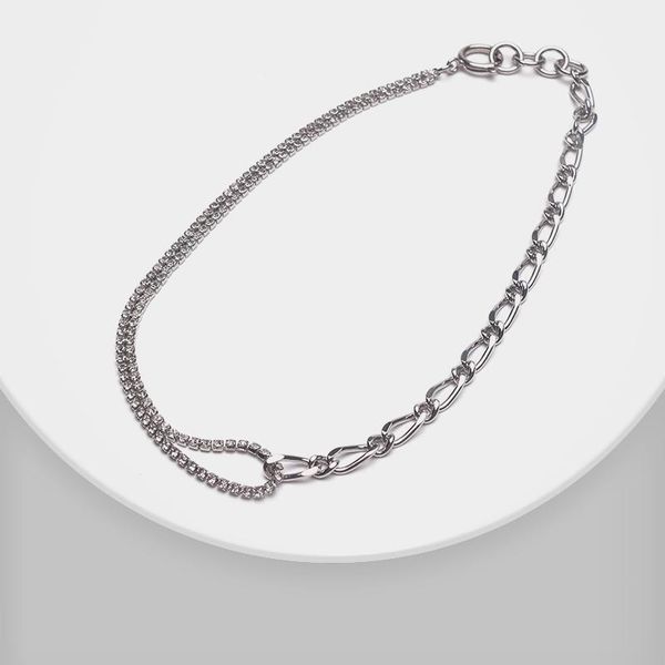 аморита бутик асимметричная мода девушка ожерелье, Silver 
аморита бутик асимметричная мода девушка ожерелье, Silver