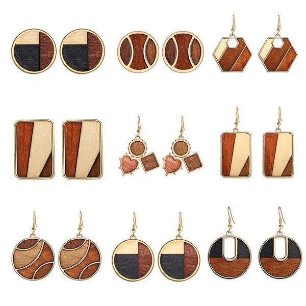 17km bohemian geometric round wood earring for women fashion heart hollow wooden drop dangle earrings new female jewelry, Silver
17km bohemian geometric round wood earring for women fashion heart hollow wooden drop dangle earrings new female jewelry, Silver