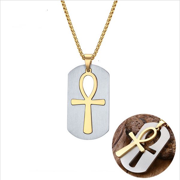 the necklace&pendants ankh symbol egyptian men removable of life cross jewelry pn-623, Silver
the necklace&pendants ankh symbol egyptian men removable of life cross jewelry pn-623, Silver