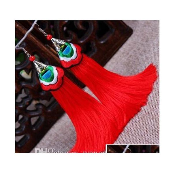 long tassel earrings fashion bohemian handwoven embroidery flowers long tassel earrings for wedding pa sqchnj homes2007, Silver
long tassel earrings fashion bohemian handwoven embroidery flowers long tassel earrings for wedding pa sqchnj homes2007, Silver