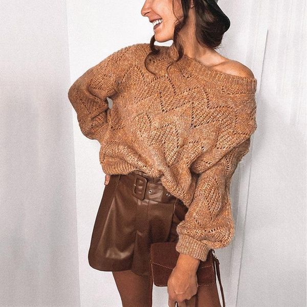 2020 hollow out knitted women pullover sweater lantern sleeve female autumn winter sweater o-neck casual ladies jumper1, White;black
2020 hollow out knitted women pullover sweater lantern sleeve female autumn winter sweater o-neck casual ladies jumper1, White;black