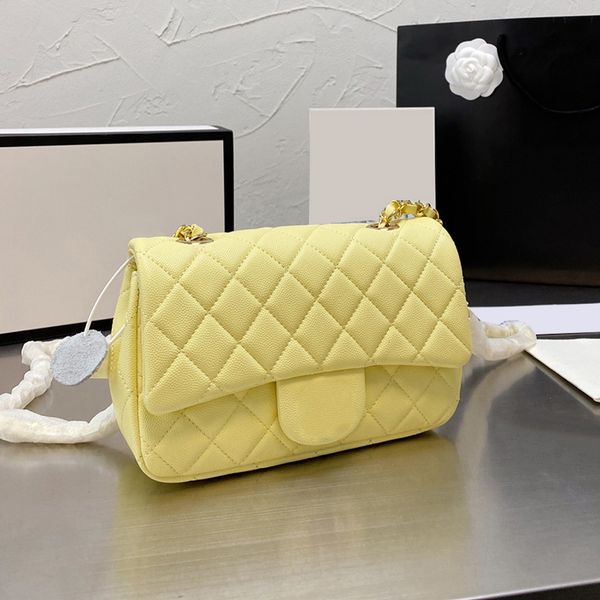 22ss summer shoulder bags classic mini flap square purse genuine leather women crossbody gold metal hardware cavia calfskin leather luxury d
22ss summer shoulder bags classic mini flap square purse genuine leather women crossbody gold metal hardware cavia calfskin leather luxury d